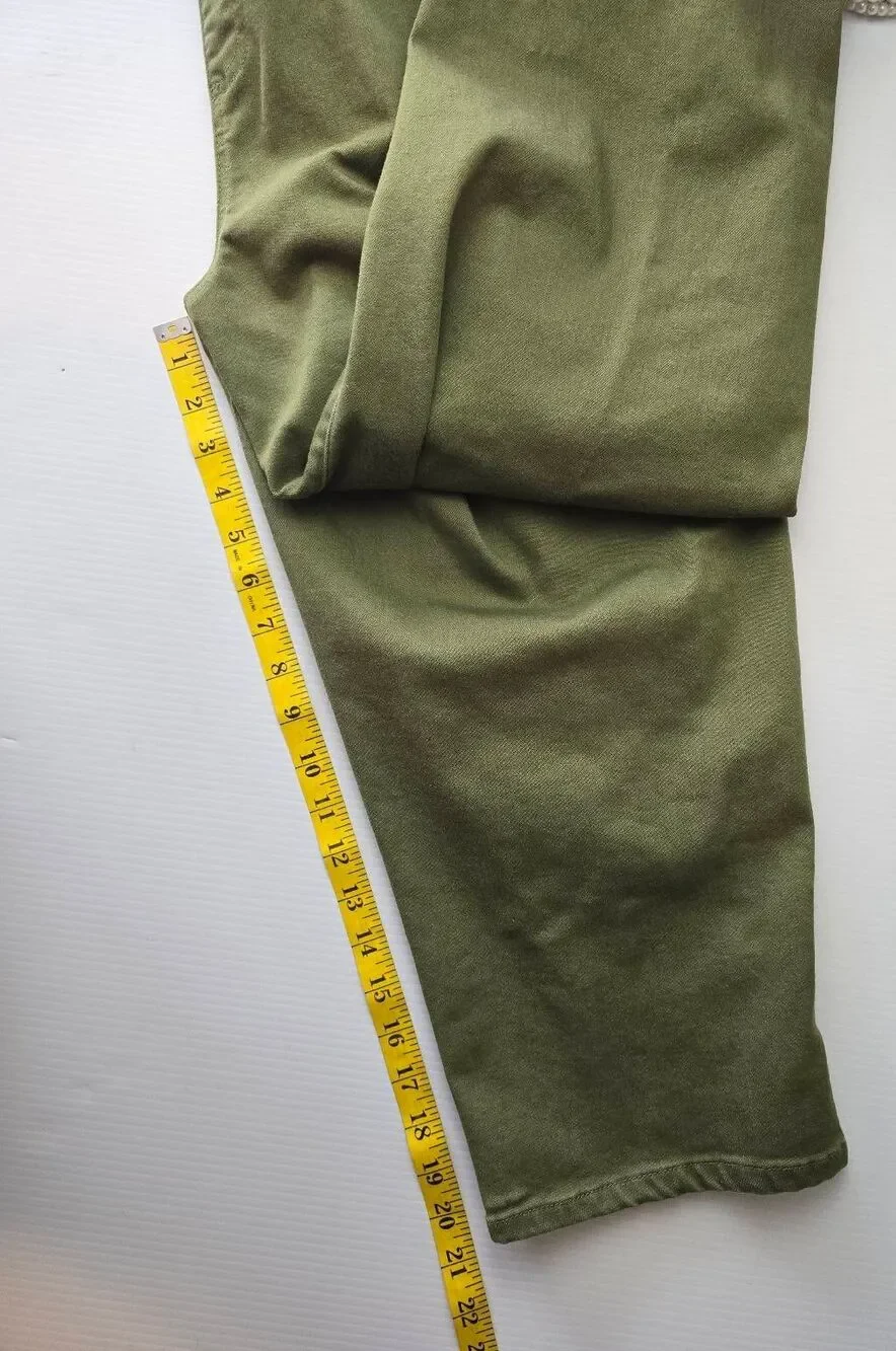 Blair Capris Olive Green Sz 18P